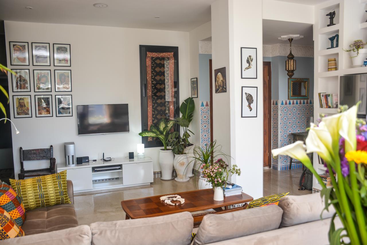 Appartement Moderne Moroccan/African Decoration Касабланка Экстерьер фото