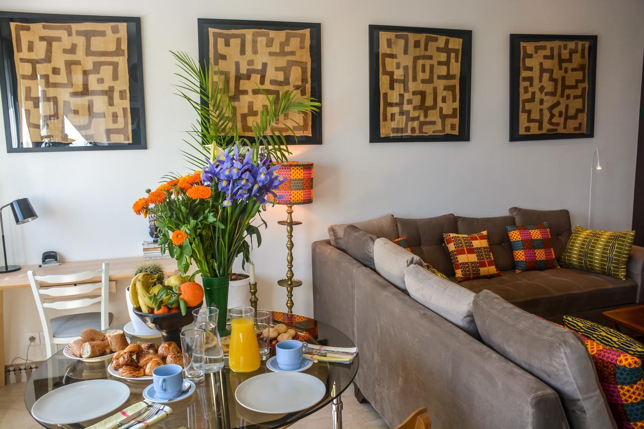 Appartement Moderne Moroccan/African Decoration Касабланка Экстерьер фото